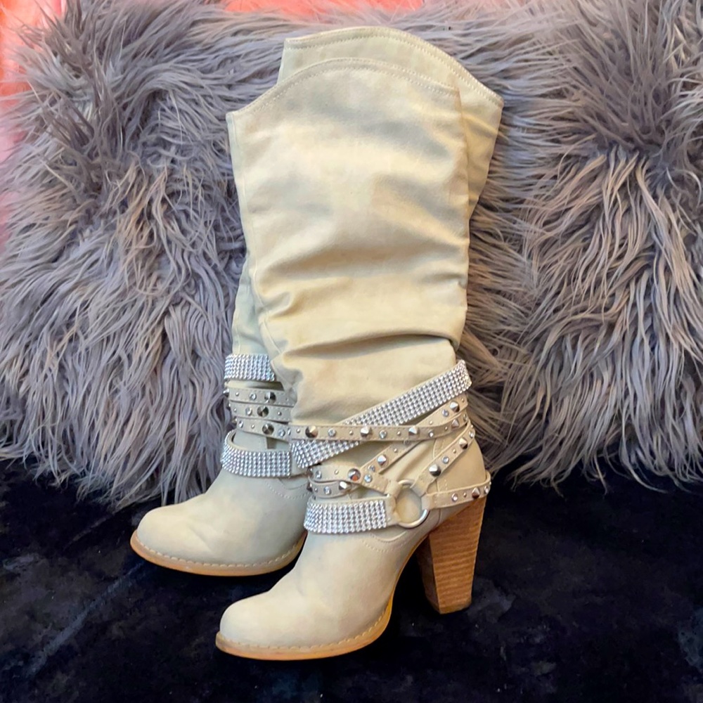 Studded/Rhinestone Boots